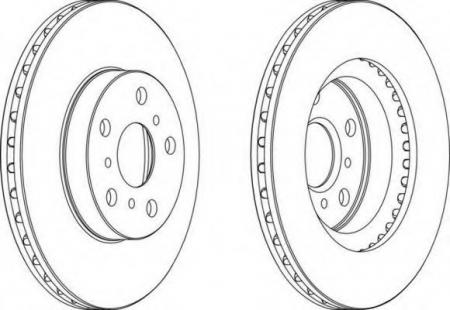 FERODO LV DISC PAIR DDF411