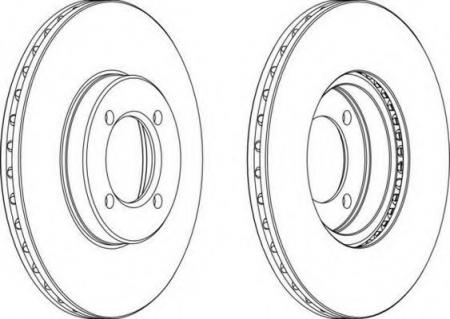 FERODO LV DISC PAIR DDF414