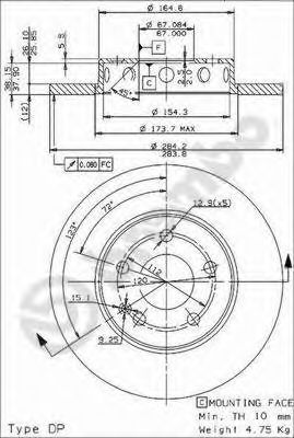    DF2654 - MERCEDES-BENZ 08.4750.44