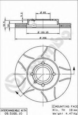   <BREMBOMAX> FR VAG, RE -2110/12 09.5166.75