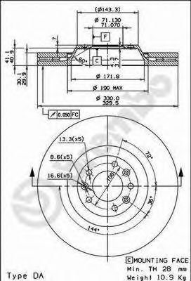   FR CI C6, PEUGE 407/607 (.) 09867011