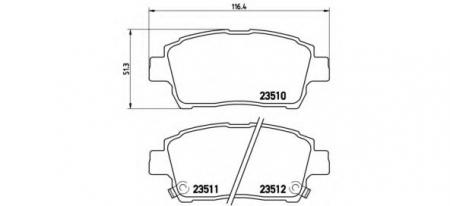    , TOYOTA: CELICA 1.8 16V TS/1.8 16V VT-I 99-05, COROLLA 1.8 VVTL-I TS/1.8 VVTI 01-07, COROLLA VERSO 1.4 VVT-I/1.6 VVT-I 01-04, COROLLA 1.8 01-08 P83051