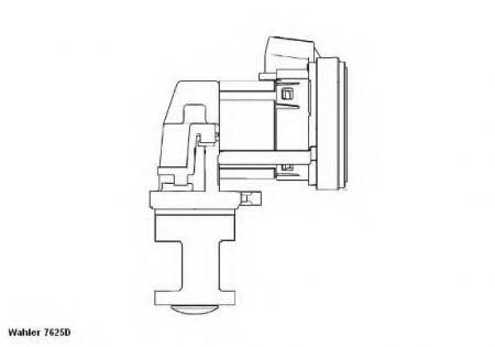  EGR MERCEDES-BENZ: C CLASS (W204) C 200 CDI (204.007)/C 220 CDI (204.008) 07-, C CLASS T-MODEL (S204) C 200 CDI (204.207)/C 220 CDI (204.208) 07-, E- 7625D