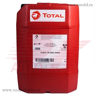   TOTAL RUBIA TIR 8600 10W-40 20L 110801