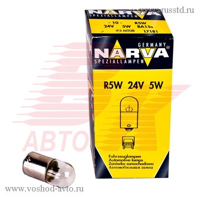    R5W 24V-5W (BA15S) 17181