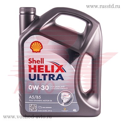  SHELL HELIX ULTRA 0W30 A5 / B5 . . (4) 550040651